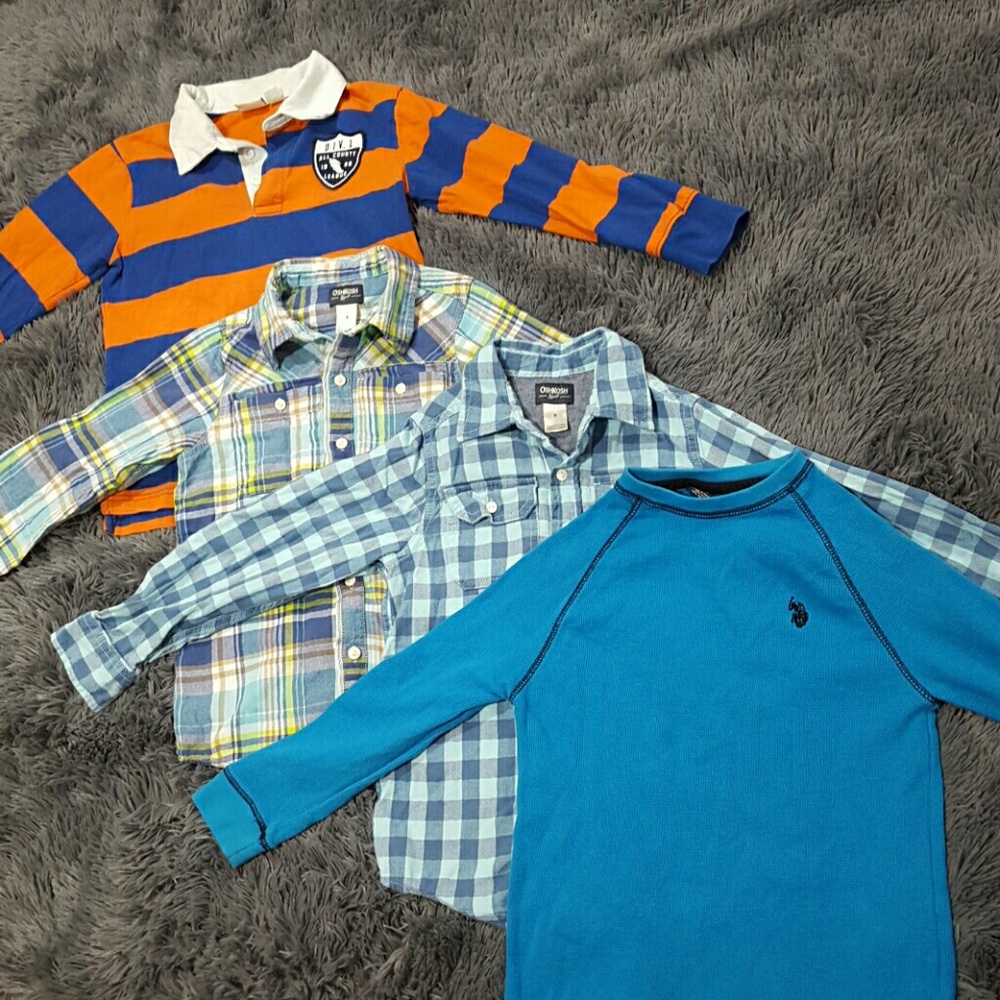 boys shirt lot size 8